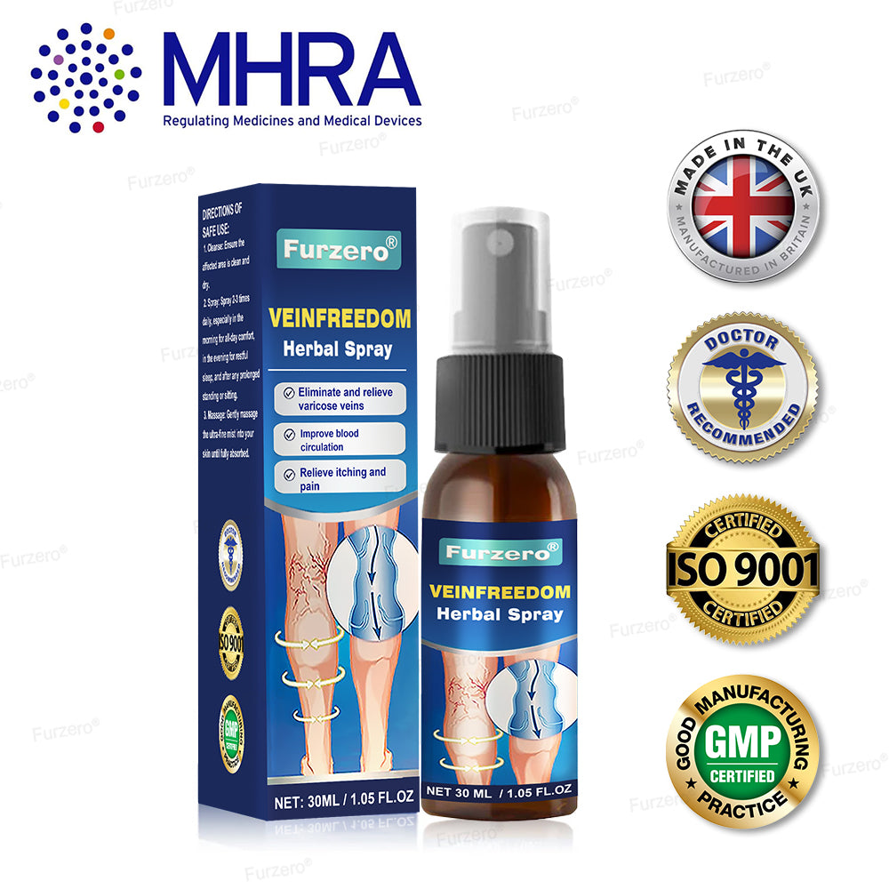 ✨Made and Shipped from the UK🌿Furzero® VeinFreedom Herbal Spray - MicroMist Therapy