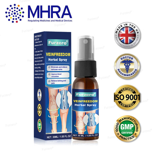 ✨Made and Shipped from the UK🌿Furzero® VeinFreedom Herbal Spray - MicroMist Therapy