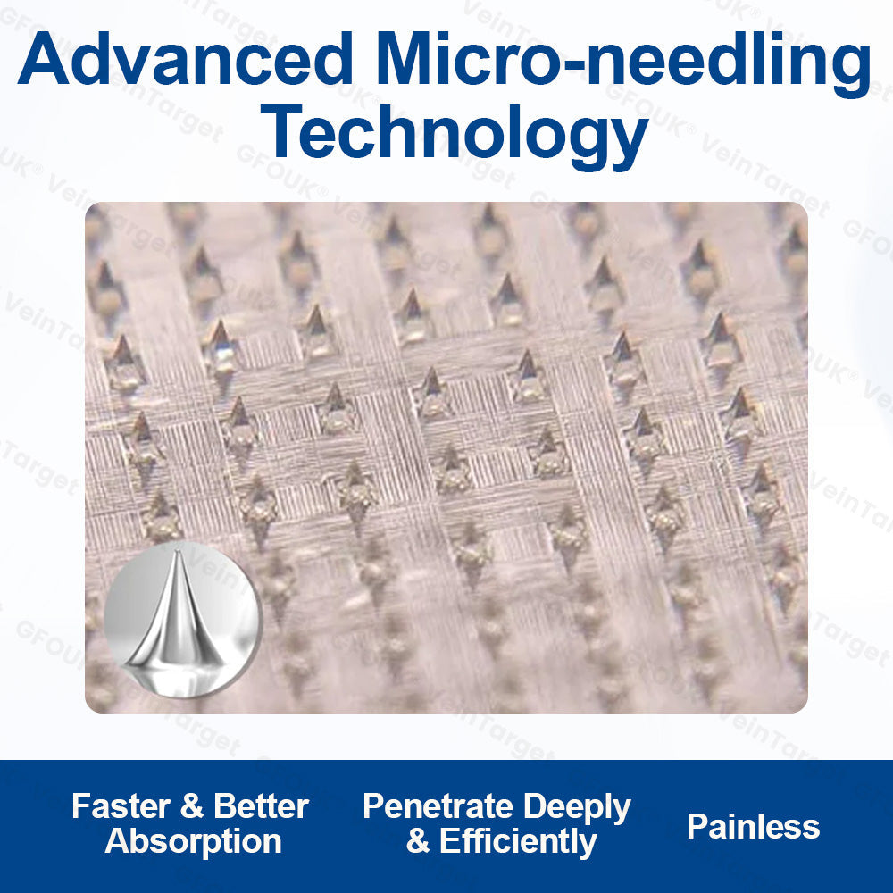 🇬🇧💙👨‍⚕️✅GFOUK® VeinTarget Microneedle Patch⚡Instant Relief, Long-Term Results
