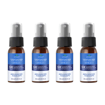 🇬🇧✅✅GFOUK® VascuCare Vein Healing Spray(Designed for Varicose veins, Spider veins, Deep vein Thrombosis, Chronic venous insufficiency, Venous ulcers, Thrombophlebitis and other venous issues)