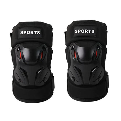 Motorcycle Men Protection Kneepad Guard Protective Anti-fall Off Road Breathable Protector Gear Windproof Racing Knee Pad Set
