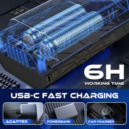 🇬🇧Remifa® Snow Master Pro LED Turbo Blower
