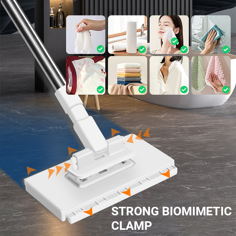 💦Last Day Sales 50% OFF🧹Remifa® Disposable Dust Mop with 3 Reusable Cloths