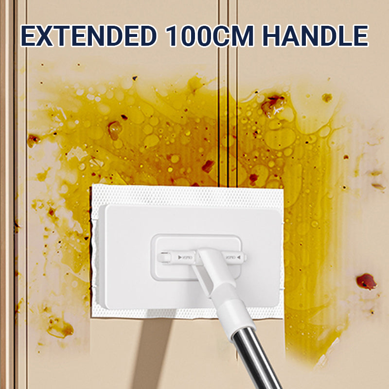 💦Last Day Sales 50% OFF🧹Remifa® Disposable Dust Mop with 3 Reusable Cloths